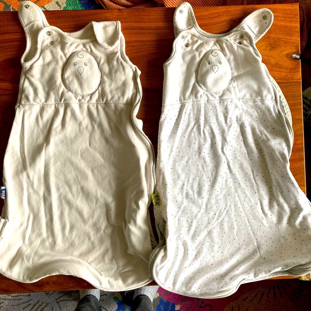 2 Nested Bean Sleep Sacks